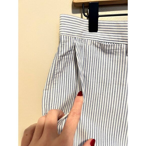 NWT J.Crew Men's 10.5" Shorts in Blue Stripe Catalina Waist 32 - Picture 9 of 12